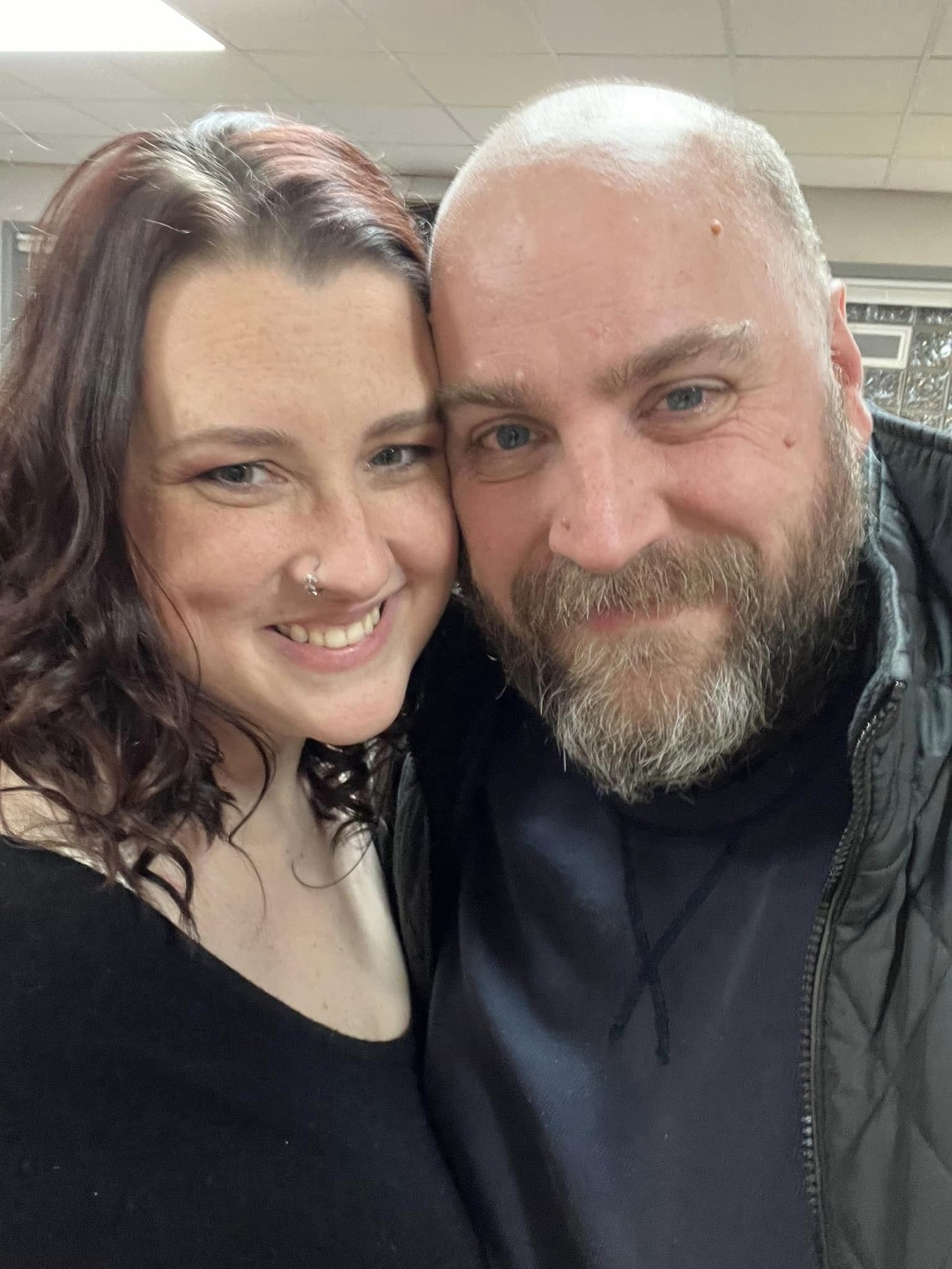 Member of the April Hertz coordination team with her partner